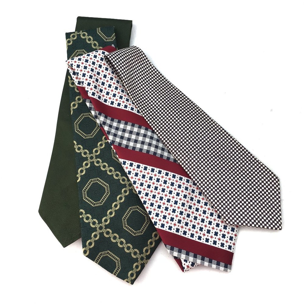 Four Vintage Ties